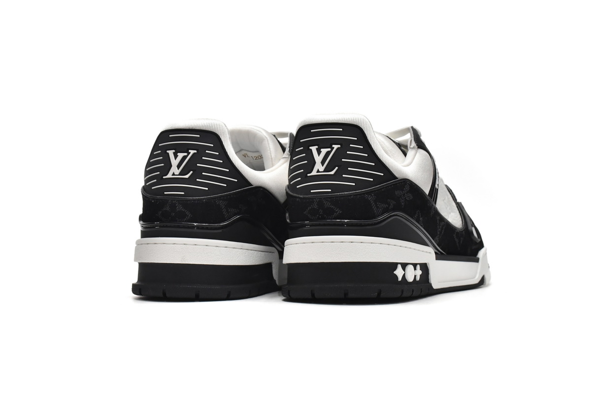 LV Trainer Low Black White