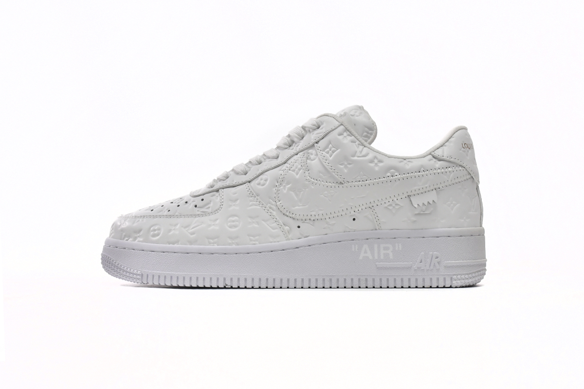 LV x AF1 Virgil Abloh Triple White 
