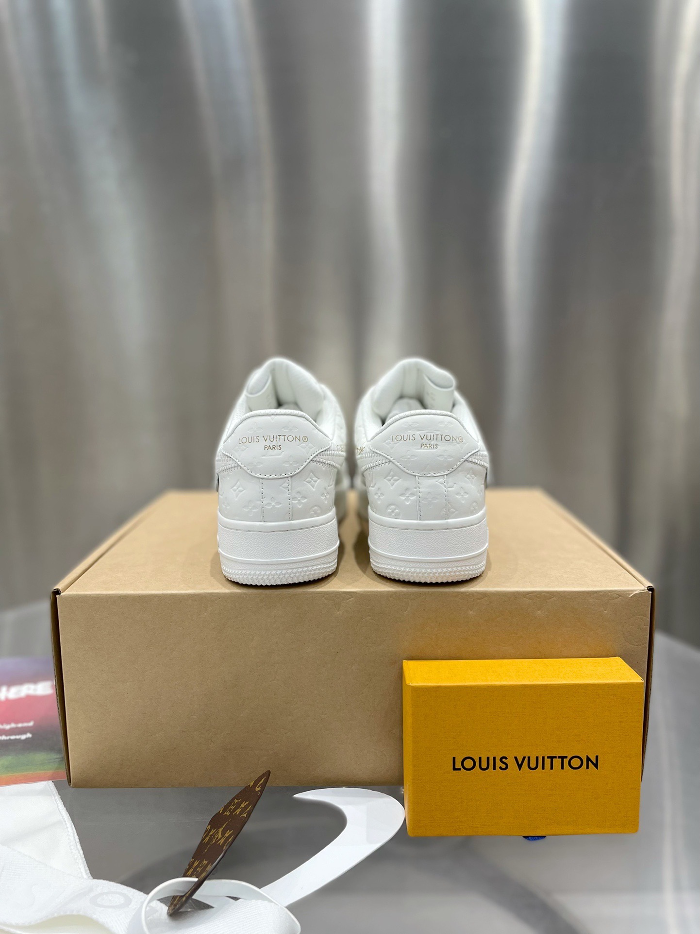 LV x AF1 Virgil Abloh Triple White 