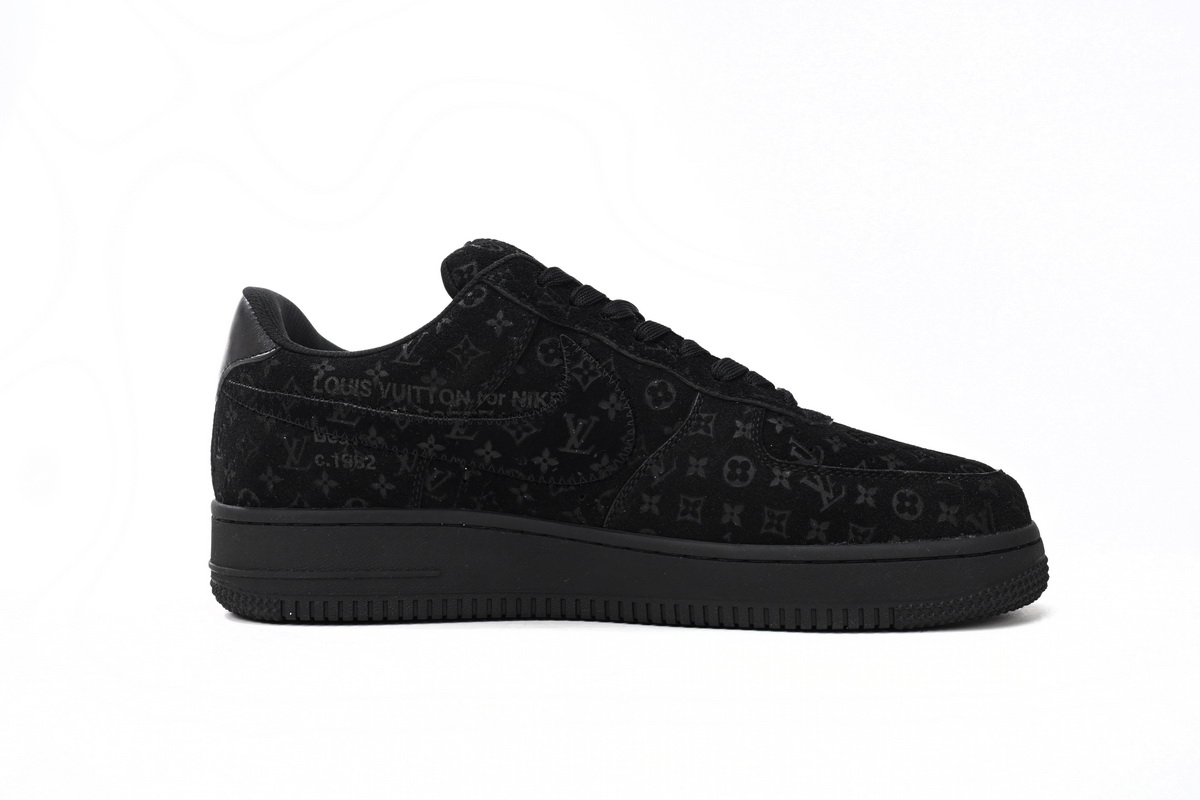 LV x AF1 Virgil Abloh Triple Black