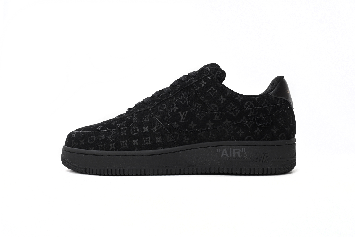 LV x AF1 Virgil Abloh Triple Black
