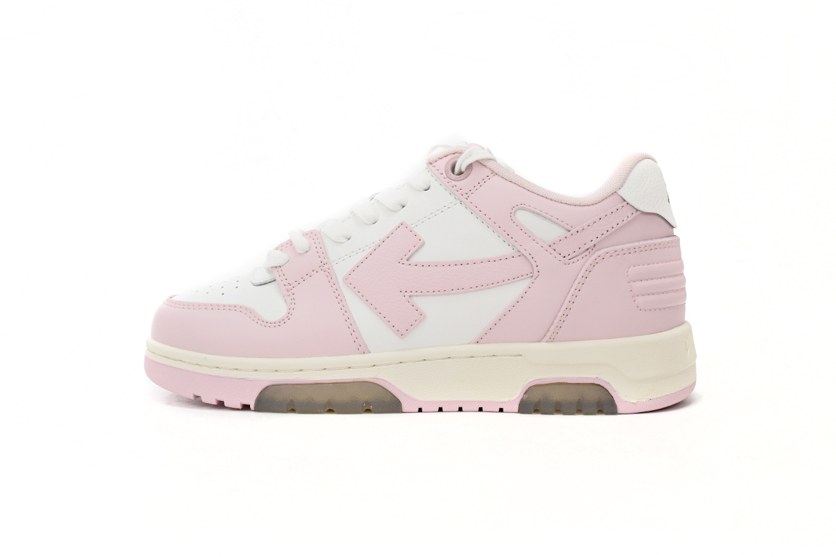 OFF-WHITE Out Of Office Low Tops Pink White