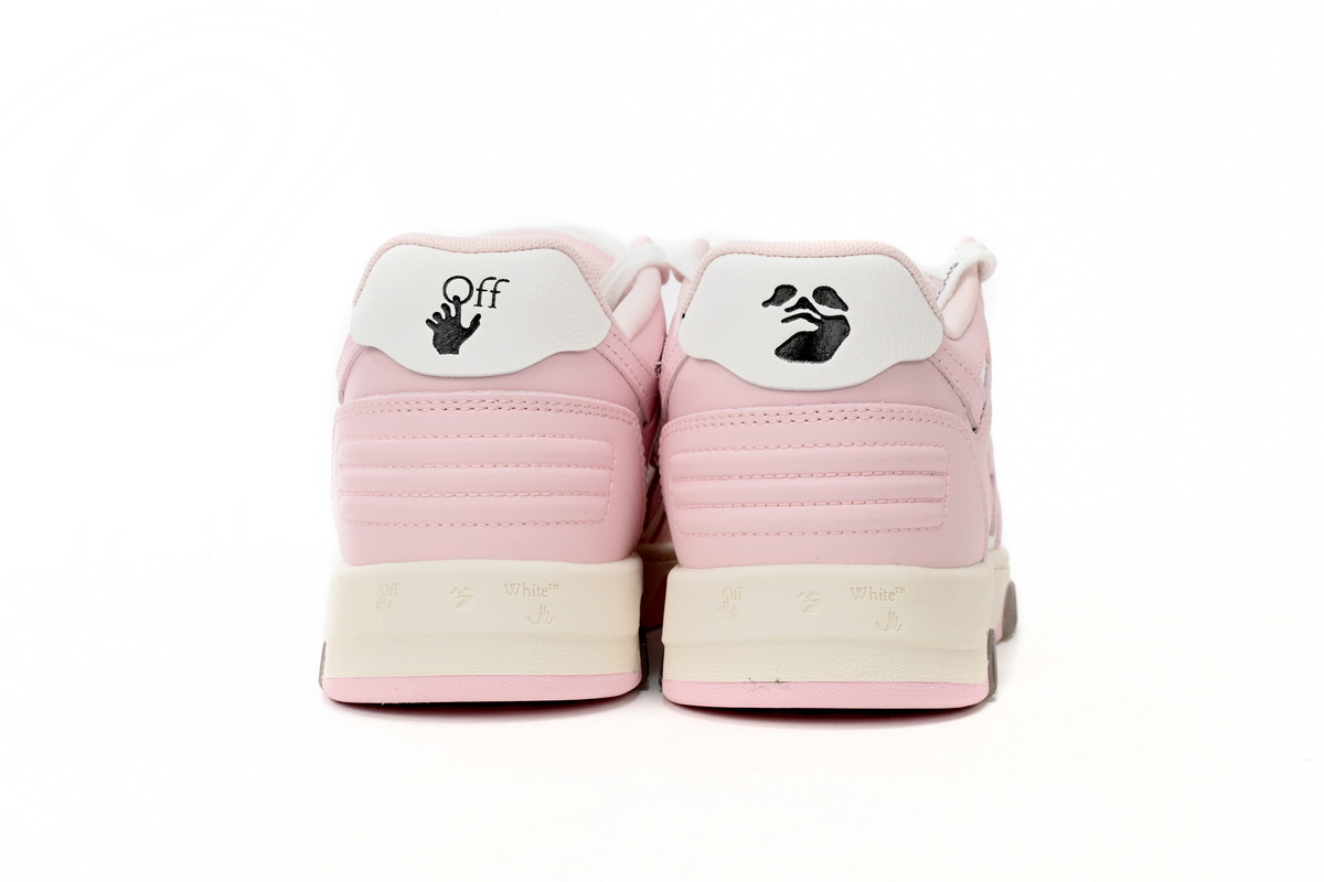 OFF-WHITE Out Of Office Low Tops Pink White