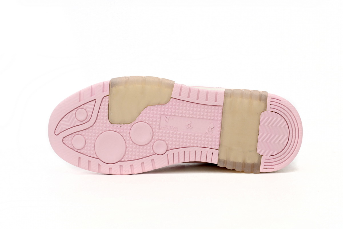 OFF-WHITE Out Of Office Low Tops Pink White