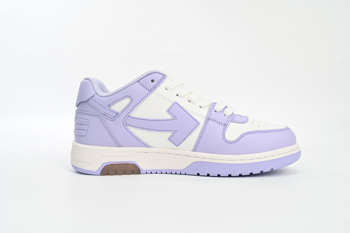 OFF-WHITE Out Of Office Low Tops Purple White