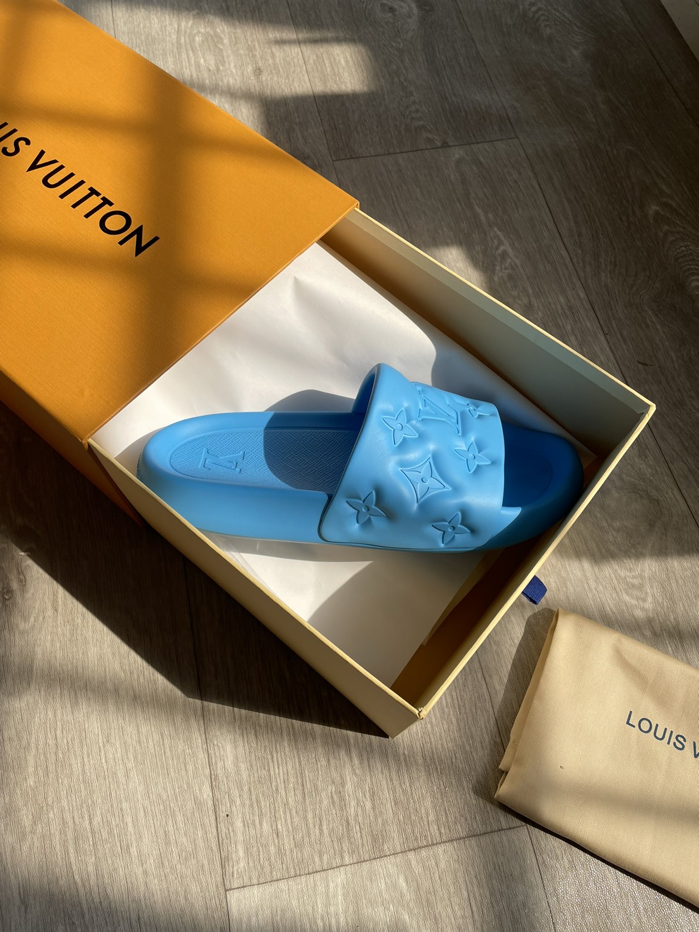 LV slides Blue
