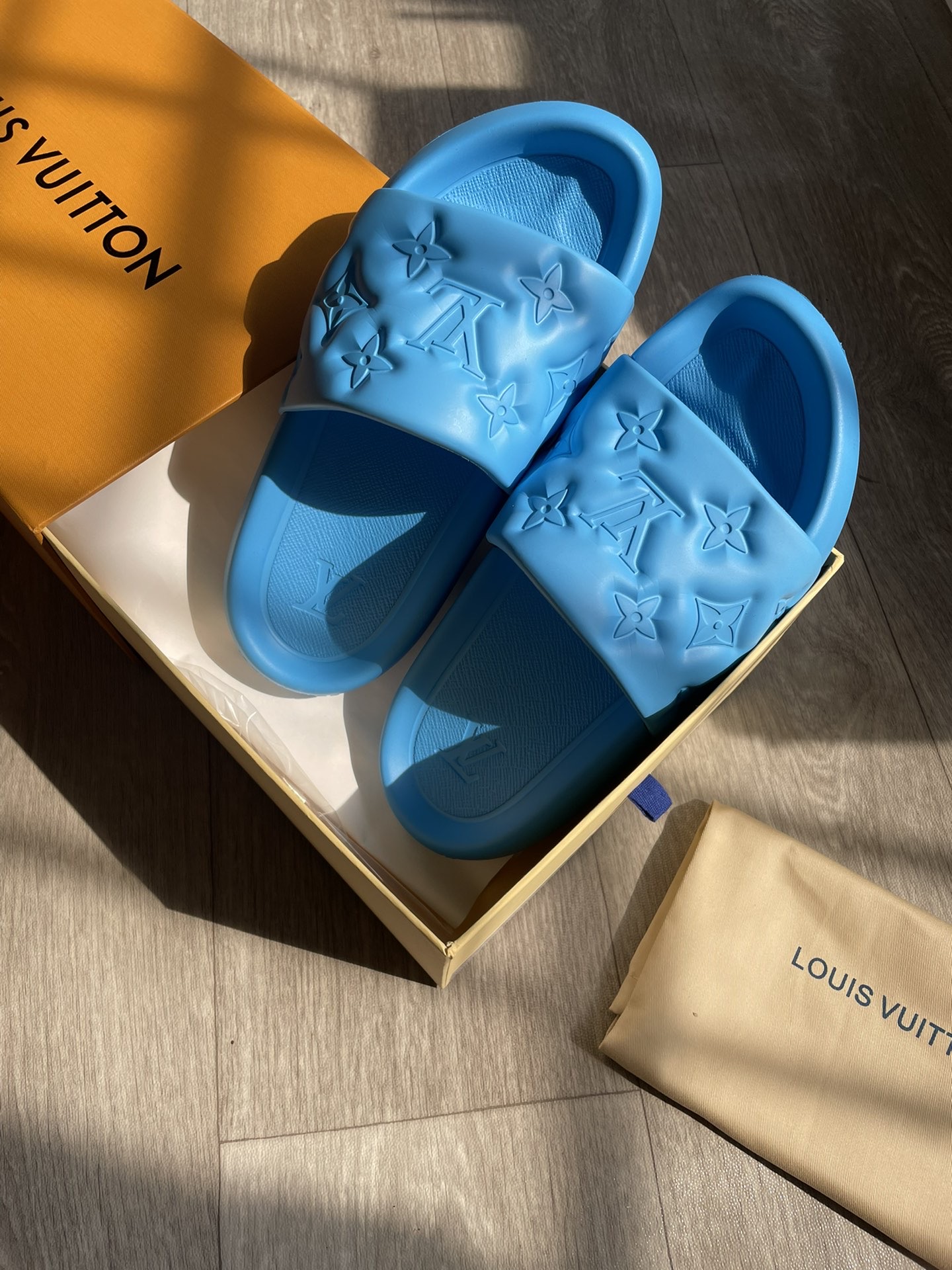 LV slides Blue