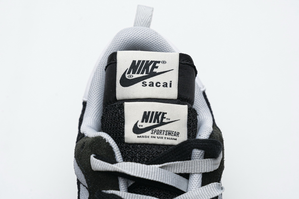 Sacai Vaporwaffle Black White