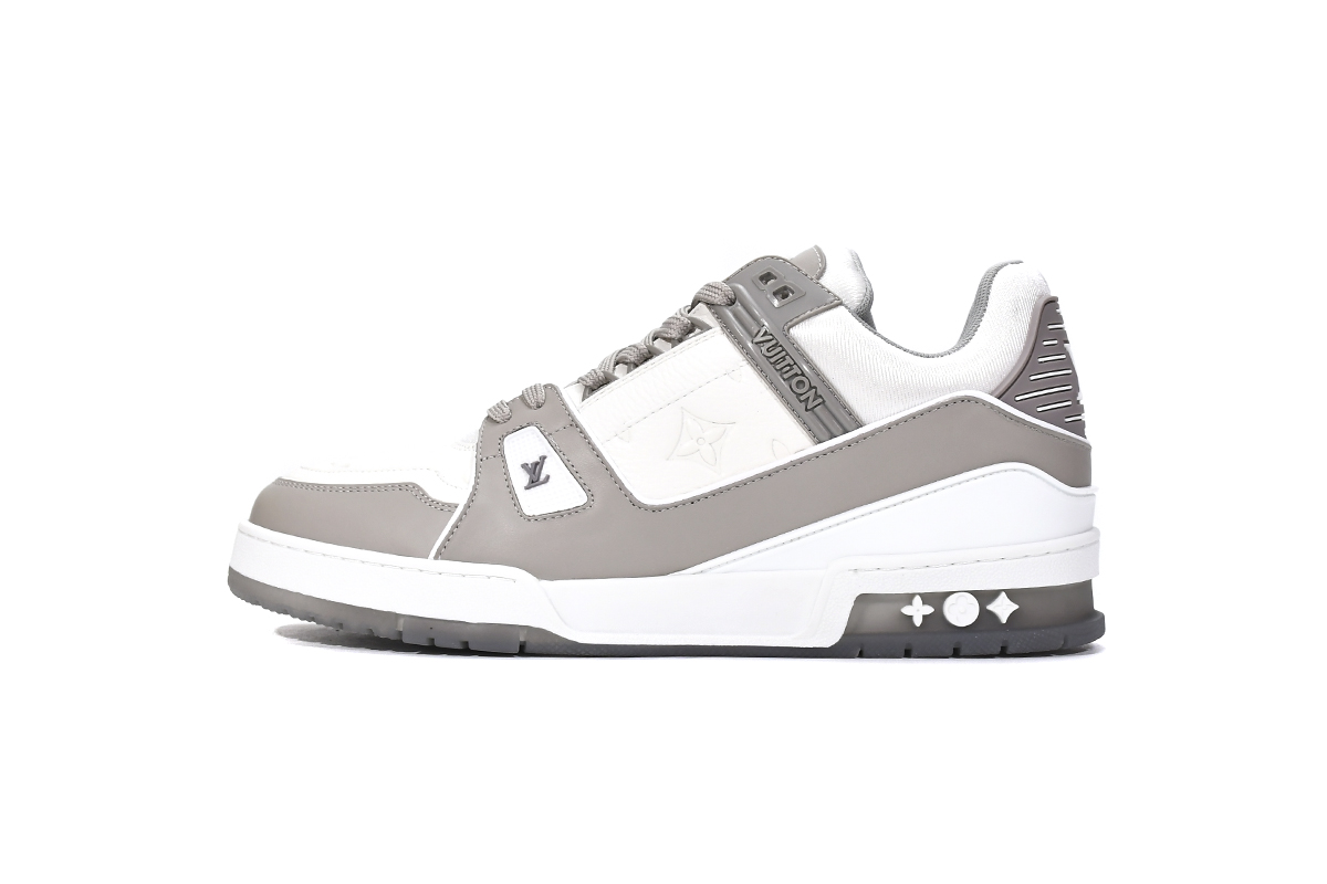 LV Trainer Low Grey White