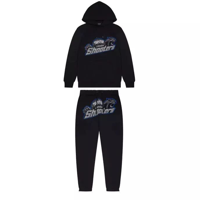 Trpstar Shooters Tracksuit Black Blue