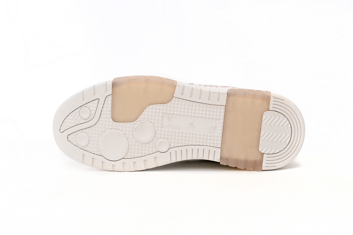 OFF-WHITE Wmns Out Of Office Low Tops 'For Walking - White Pink'