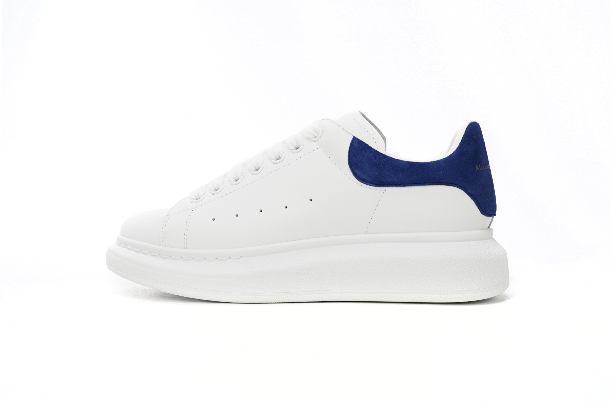 Alexander McQueen Sneaker Deep Blue Velvet
