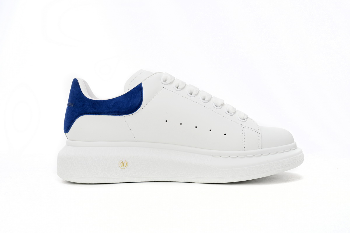 Alexander McQueen Sneaker Deep Blue Velvet