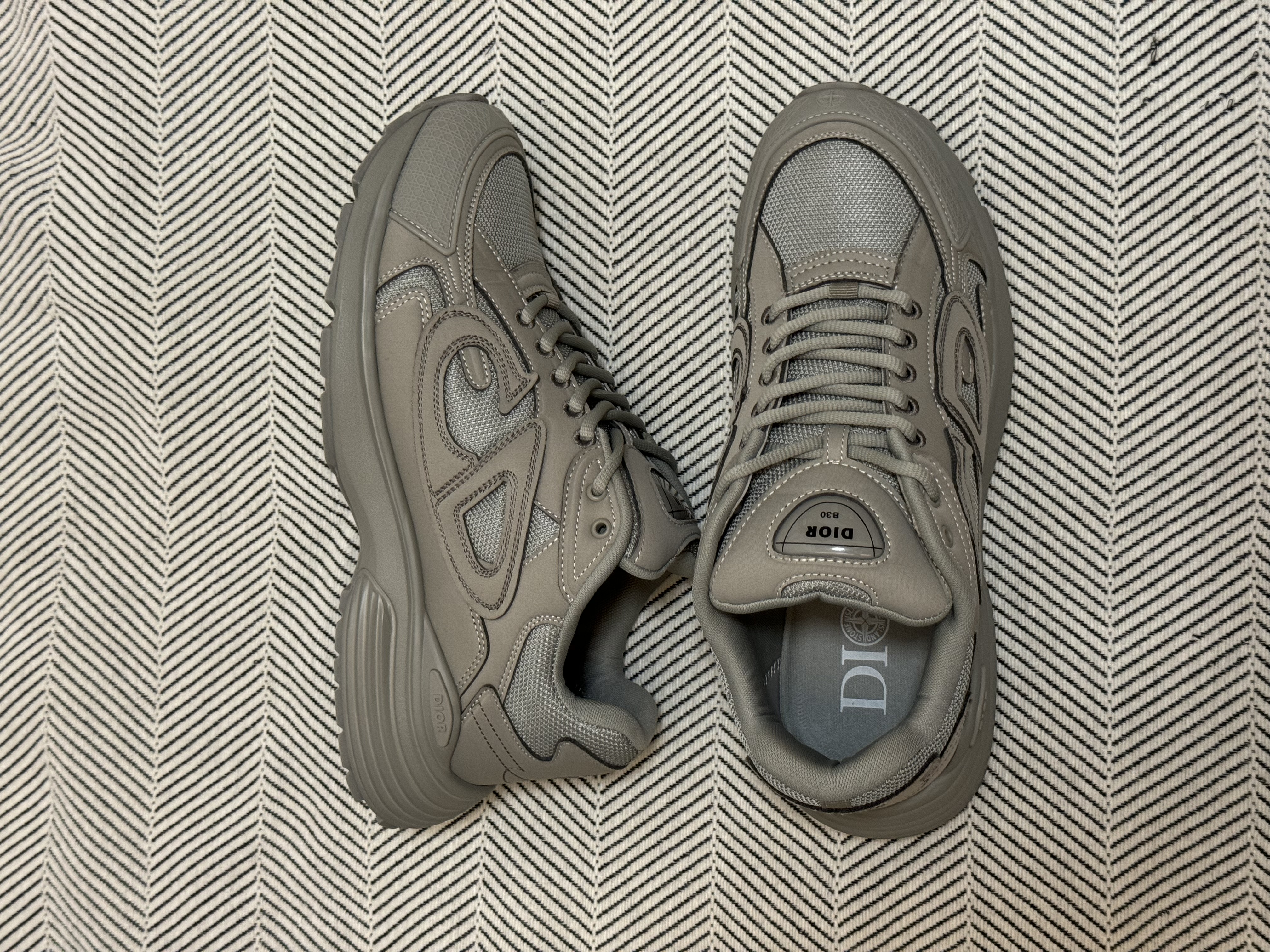 D1or x Stone Island B30 Grey