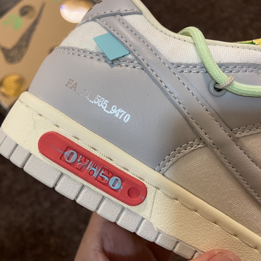 Off White x Dunk SB Low The 50 NO.7