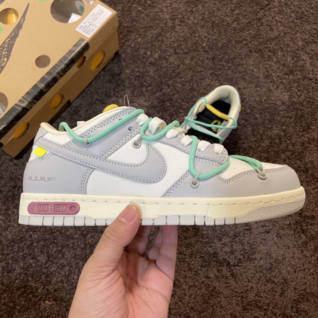 Off White x Dunk SB Low The 50 NO.4