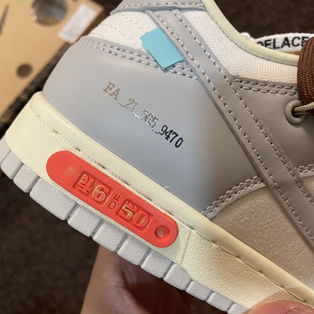 Off White x Dunk SB Low The 50 NO.46