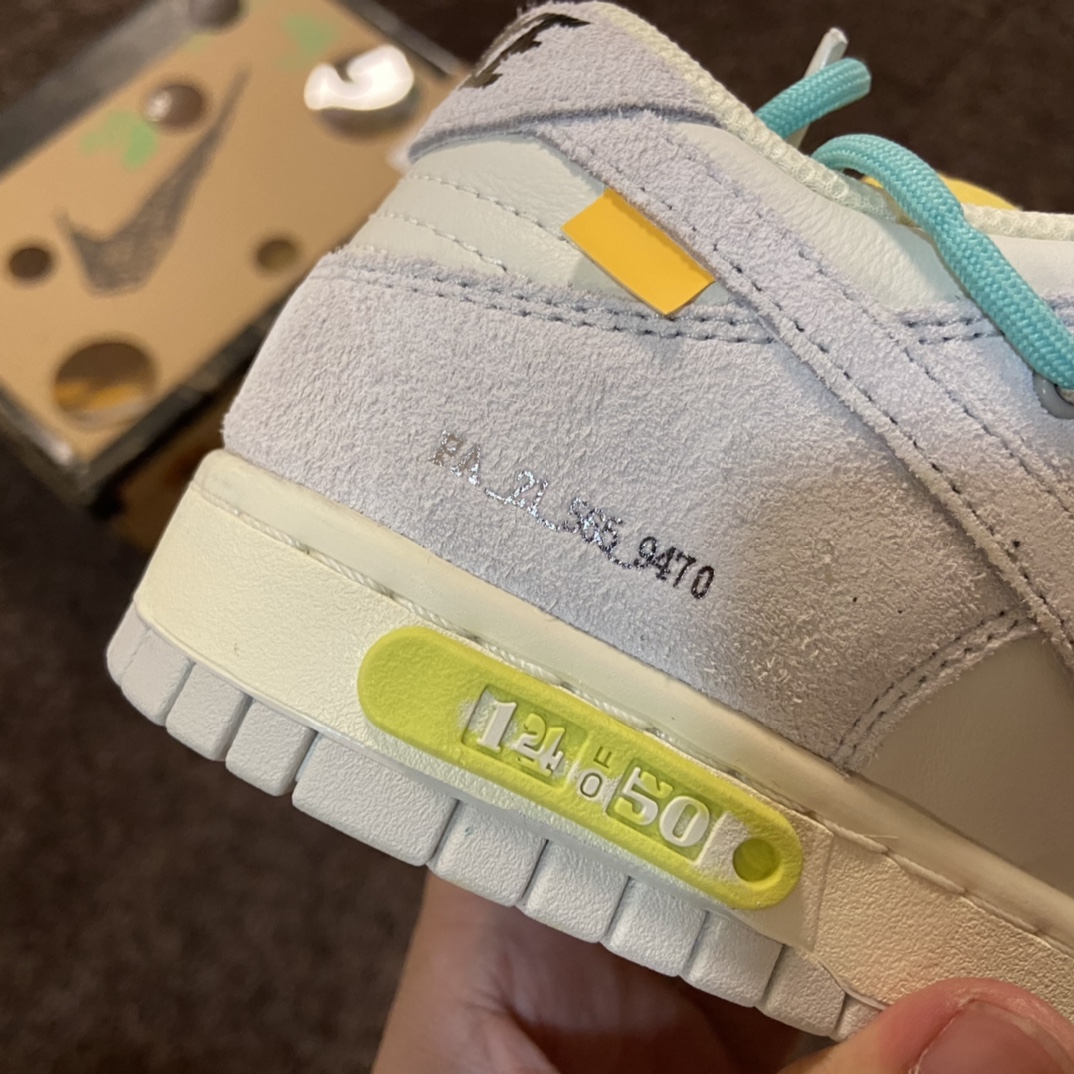 Off White x Dunk SB Low The 50 NO.14