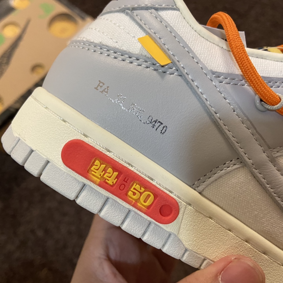 Off White x Dunk SB Low The 50 NO.44