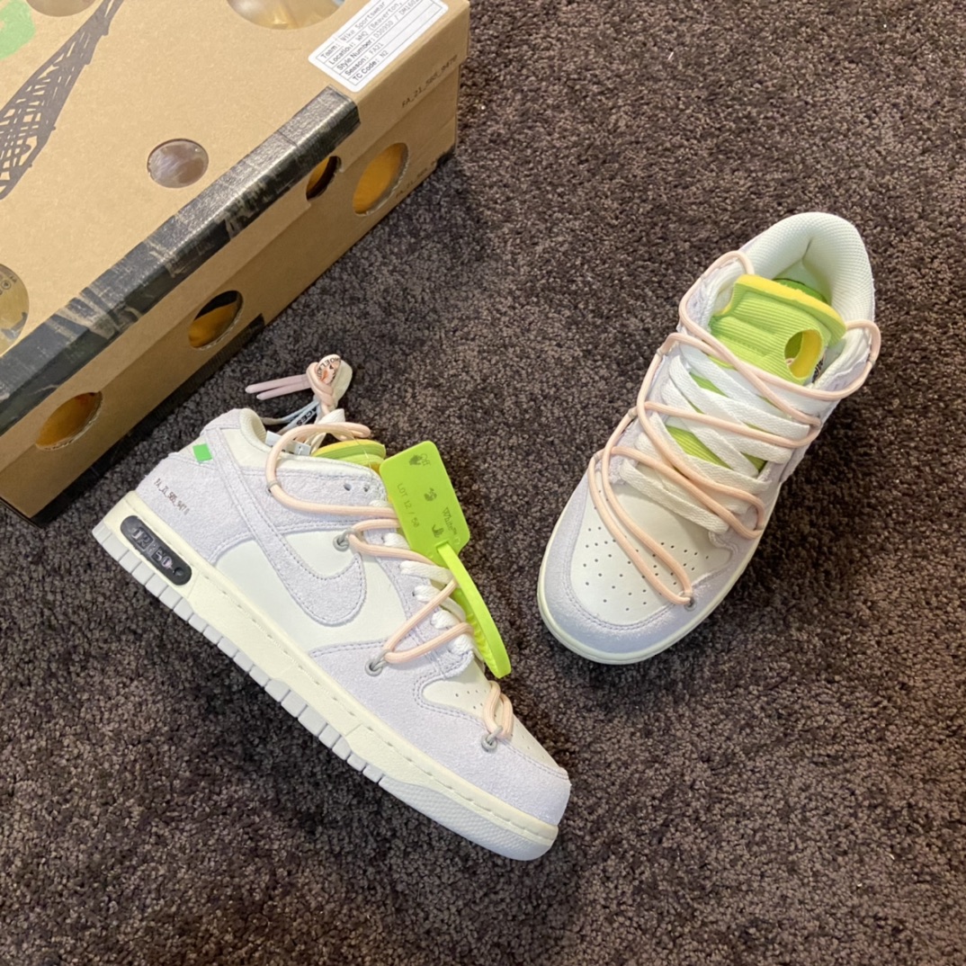Off White x Dunk SB Low The 50 NO.12