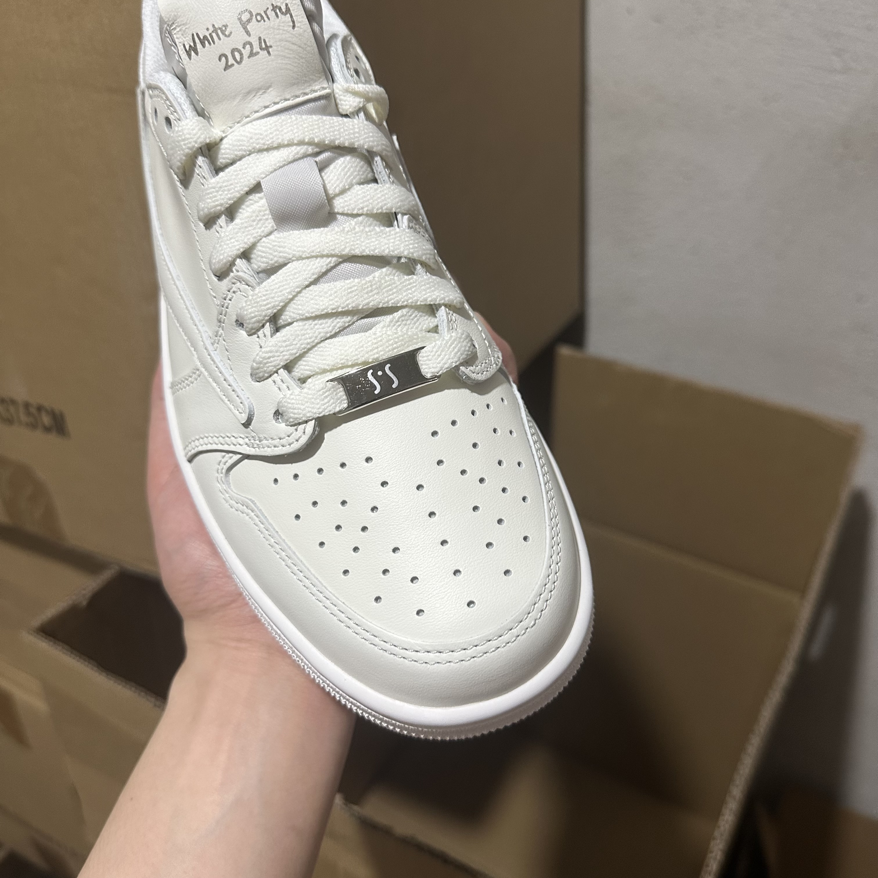 J1 Low OG SP Travis Scott Michael Rubin White Party (F&F)