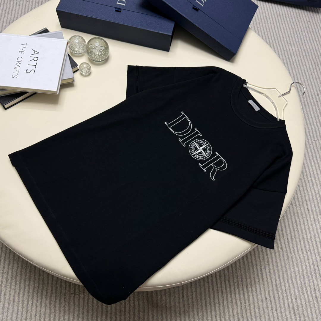 D1or x Stone Island T Shirt