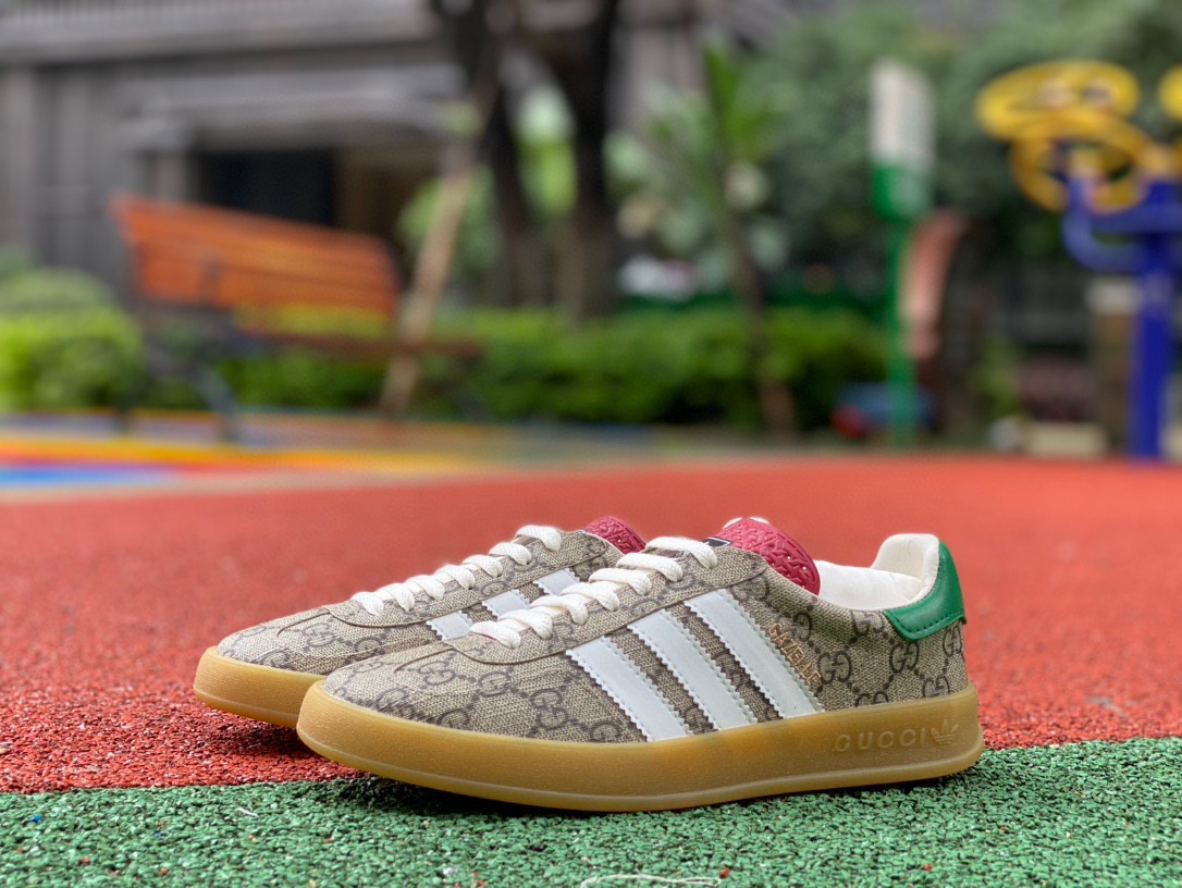 Gucci X Gazelle Beige GG Monogram