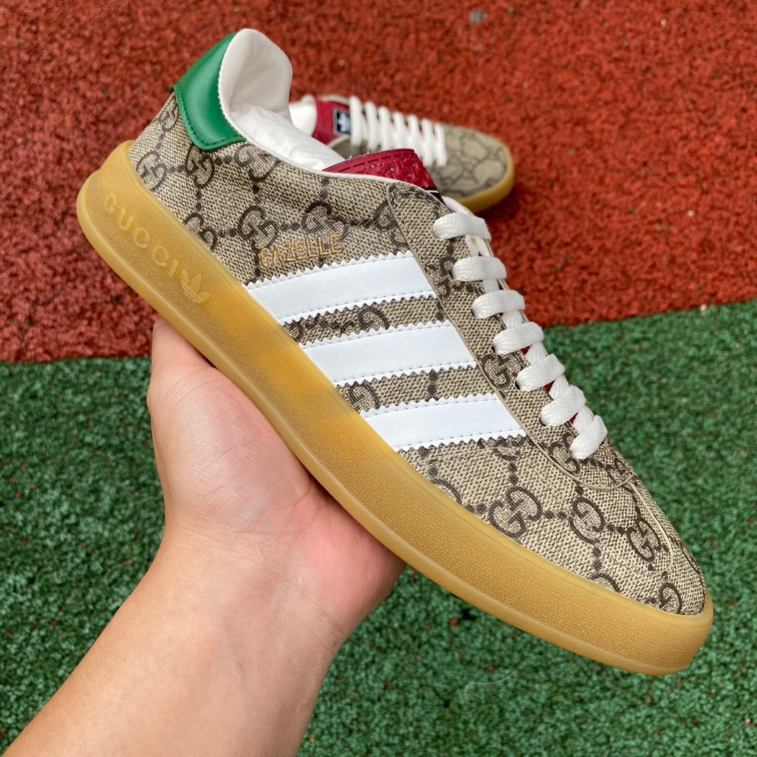 Gucci X Gazelle Beige GG Monogram