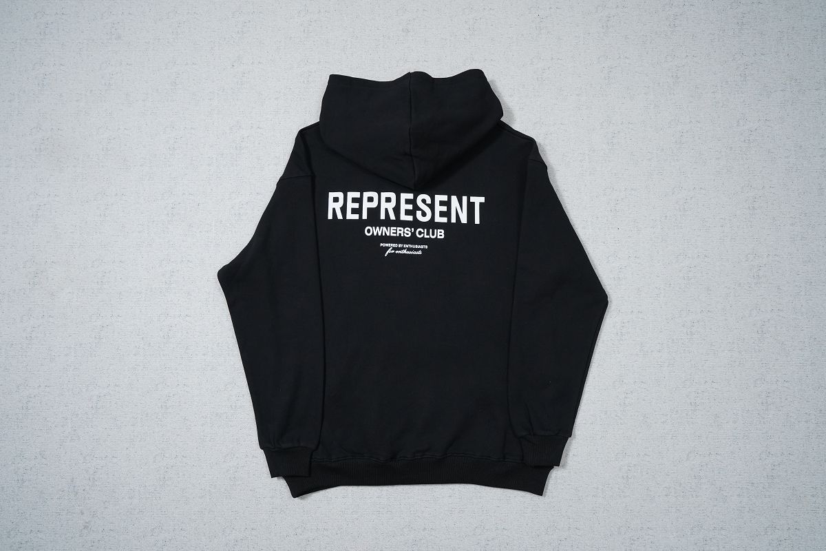 Represent Hoodie Black