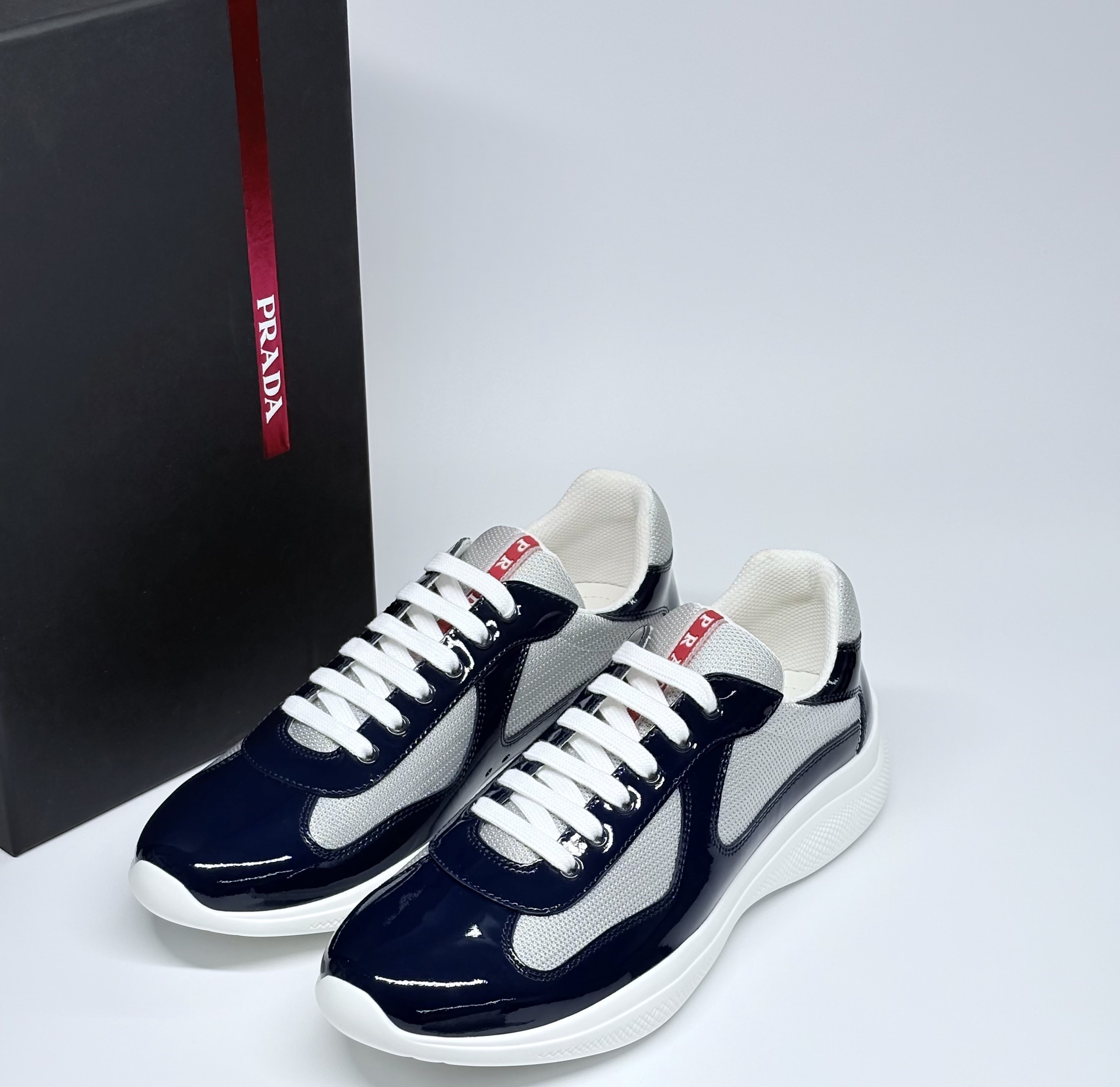 Prada America's Cup “Navy Blue Silver”