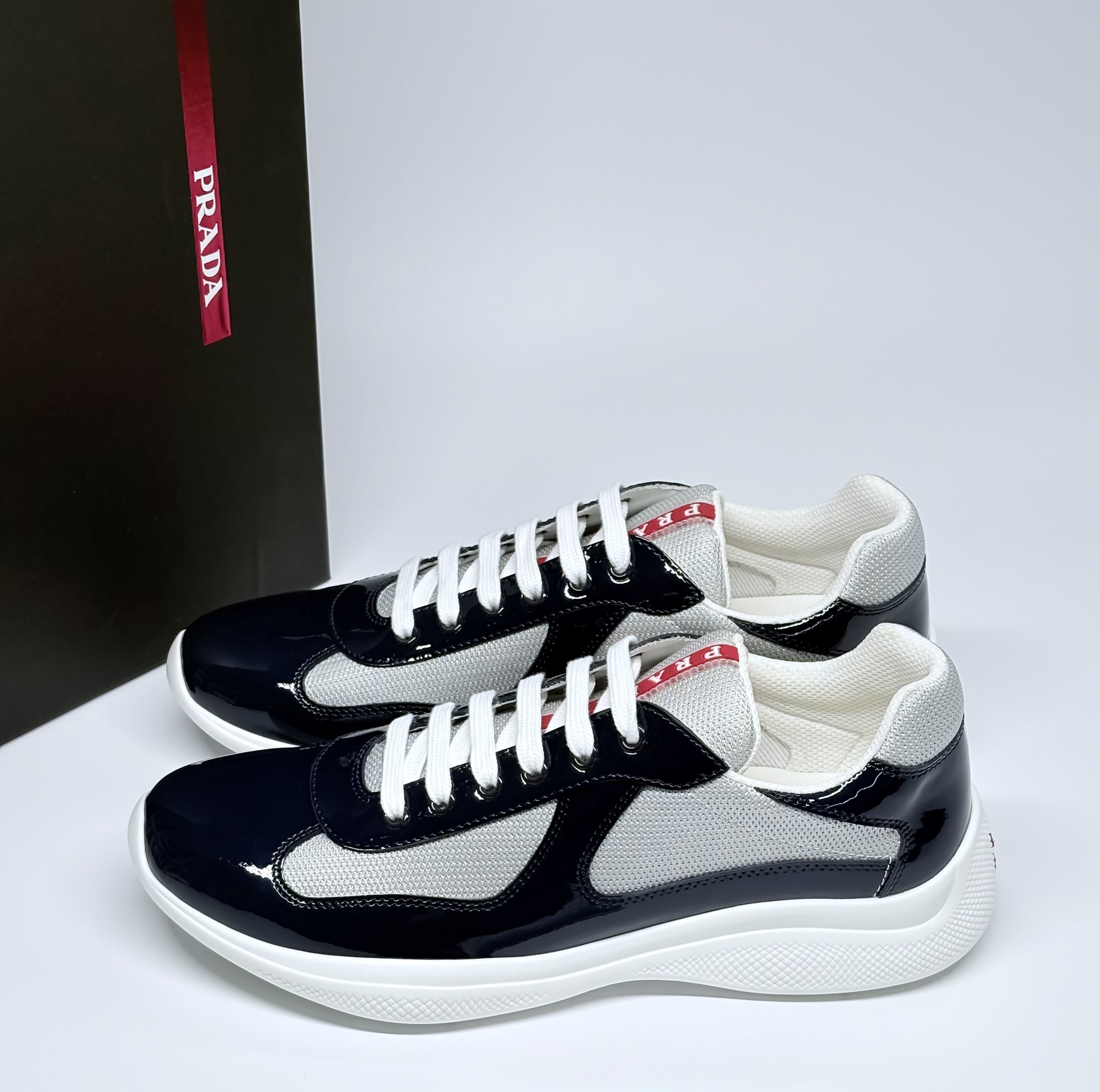 Prada America's Cup “Navy Blue Silver”