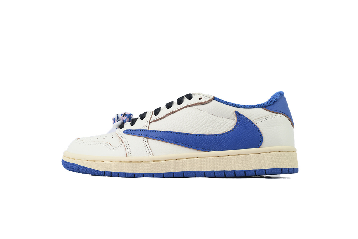 Fragment Design x Travis Scott x AJ1 Retro Low OG SP 'Sail’