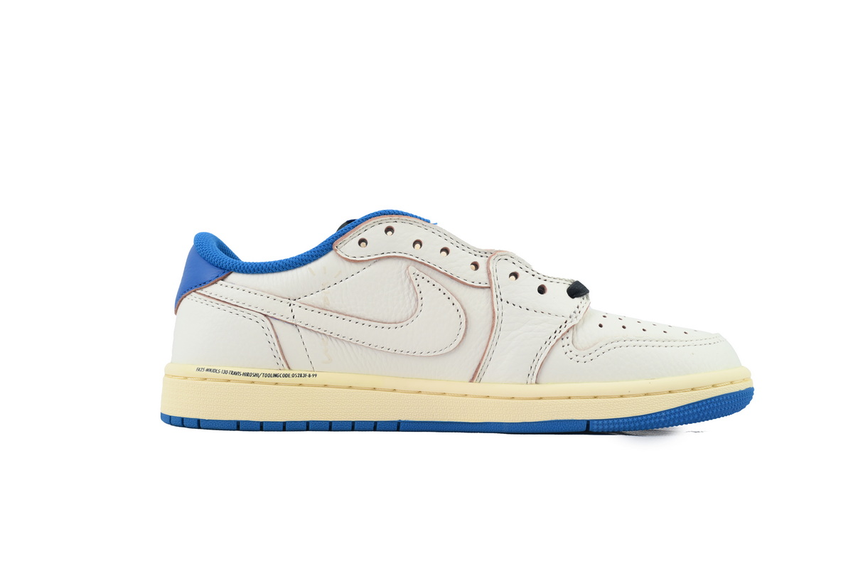 Fragment Design x Travis Scott x AJ1 Retro Low OG SP 'Sail’