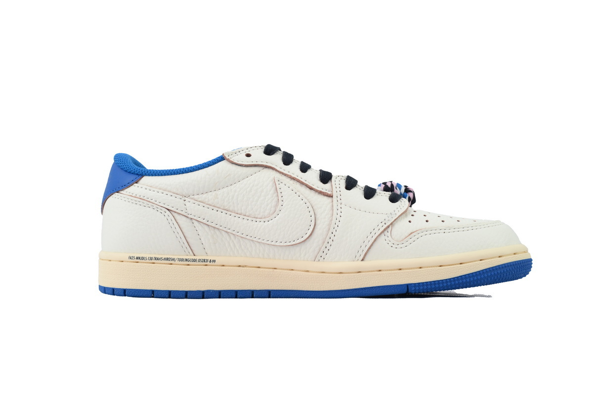 Fragment Design x Travis Scott x AJ1 Retro Low OG SP 'Sail’