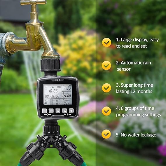 Programmable Hose Timer for Irrigation 