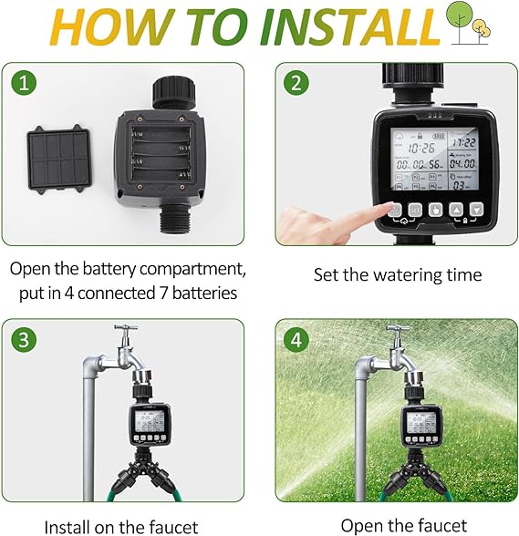 Programmable Hose Timer for Irrigation 
