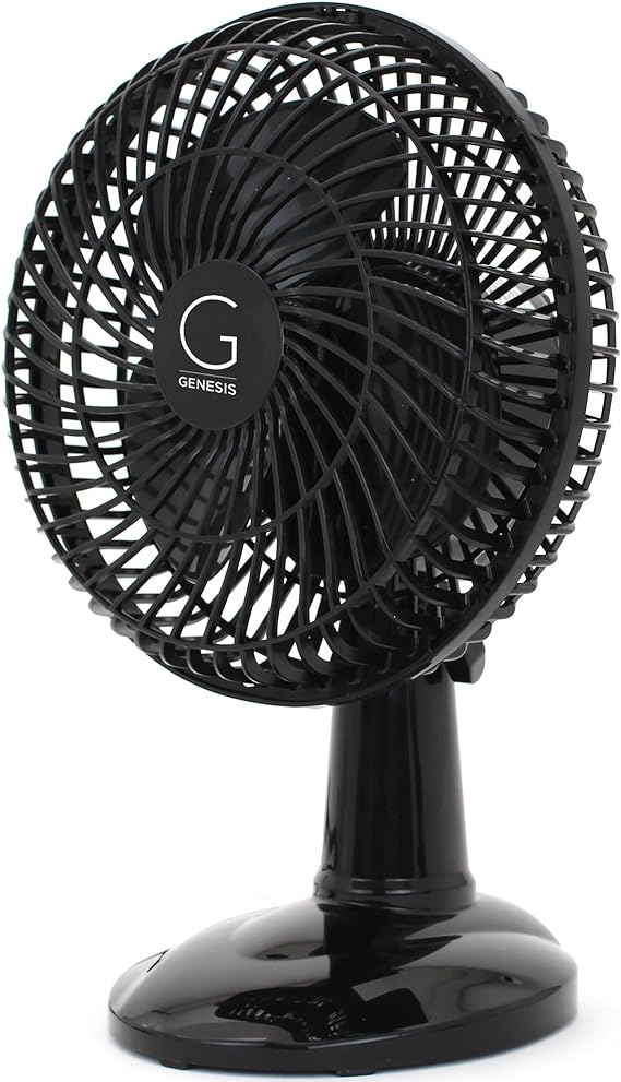 Genesis 6-Inch Clip Convertible Table-Top & Clip Fan