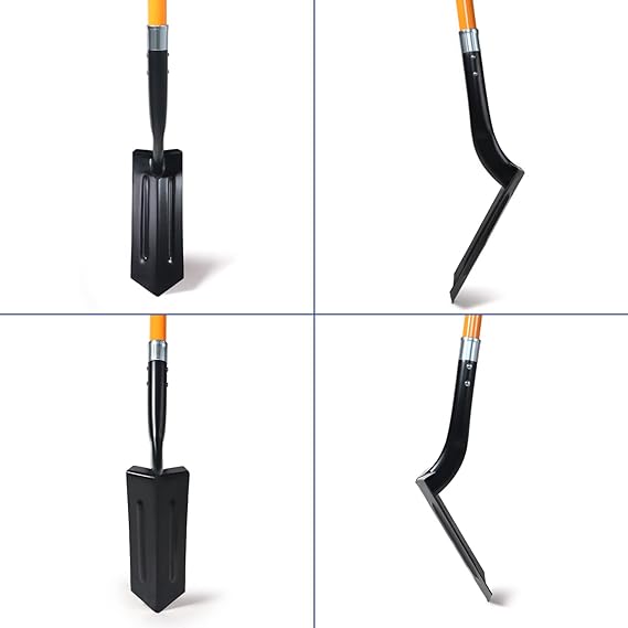 4-Inch Trenching Shovel with Fiberglass Handle, 56 Inches