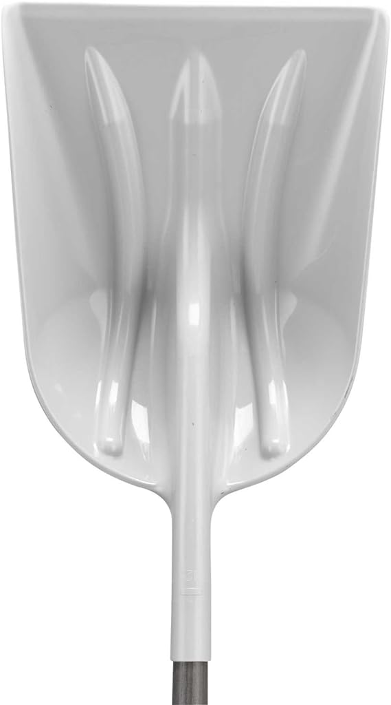 Poly Scoop Shovel with Hardwood Handle & D-Grip