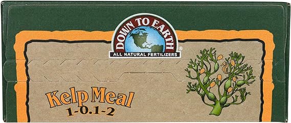 Down to Earth Organic Kelp Meal Fertilizer Mix 1-0.1-2, 4 lb