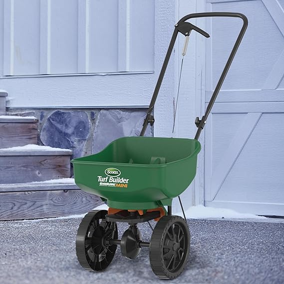 Scotts Turf Builder EdgeGuard Mini Broadcast Spreader 5,000 sq.ft.