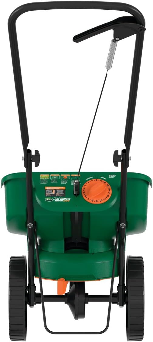 Scotts Turf Builder EdgeGuard Mini Broadcast Spreader 5,000 sq.ft.