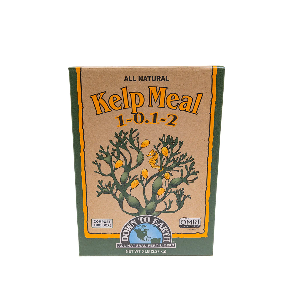 Down to Earth Organic Kelp Meal Fertilizer Mix 1-0.1-2, 4 lb