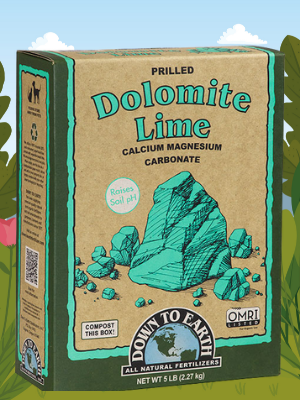 Down to Earth Organic Prilled Dolomite Lime, 5 lb