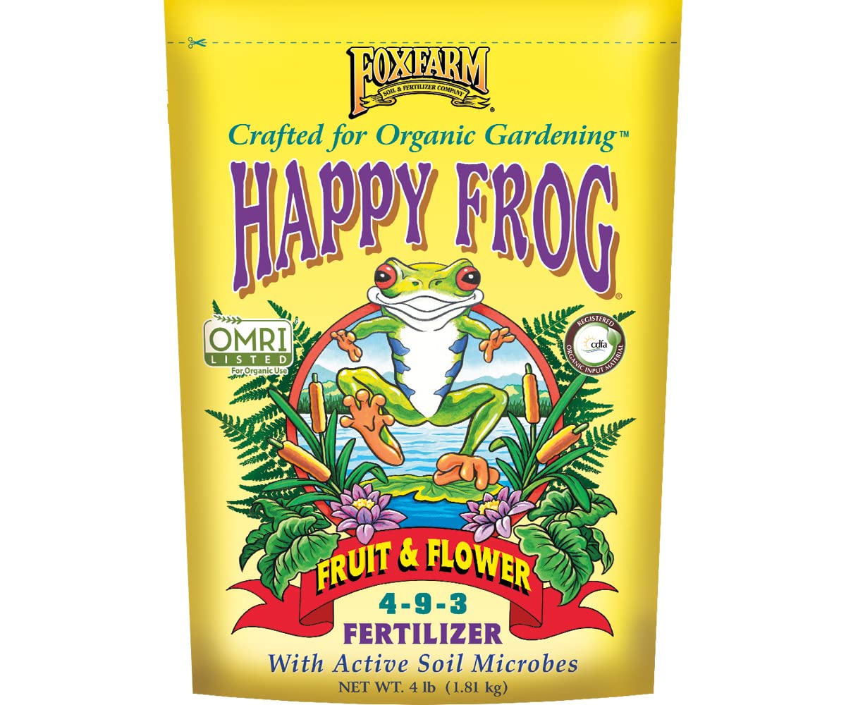 Fox Farm Happy Frog® Fruit & Flower Fertilizer, 4 lb Bag