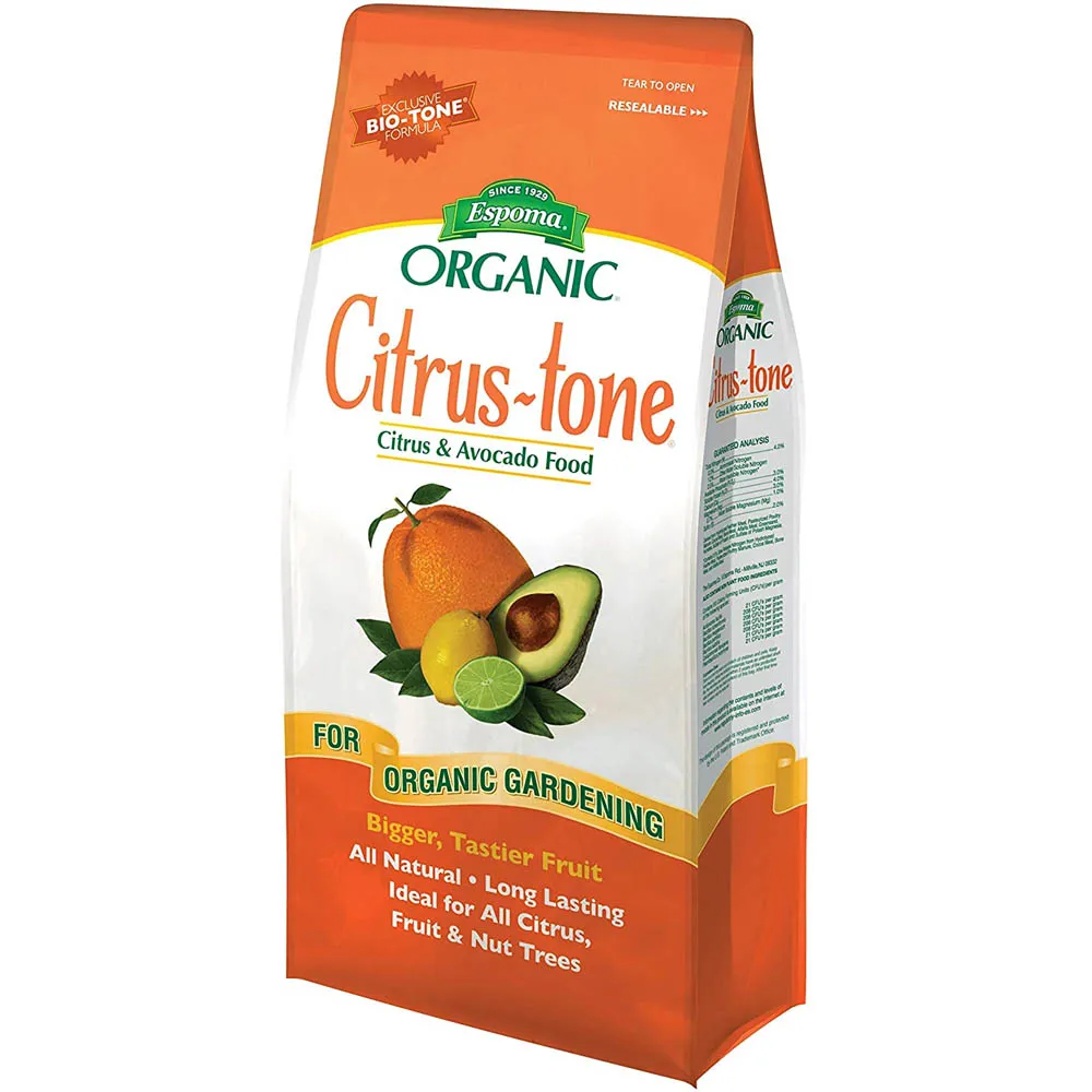 Espoma Citrus-Tone 5-2-6, 4 Ib. & 18 Ib. Bag