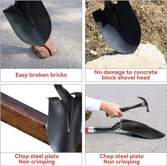 56 Inches Heavy Duty Shovel for Gardening