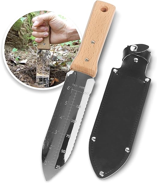 The Original Hori Hori Namibagata Japanese Stainless Steel Weeding Knife