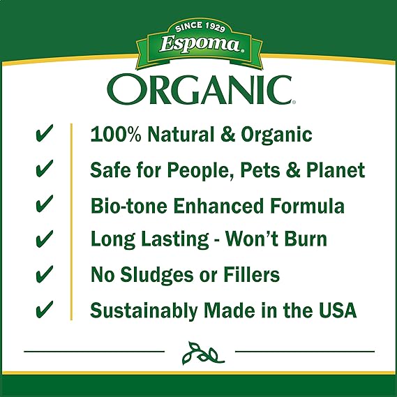 Espoma Organic Plant-Tone 5-3-3, 4 lb. Bag, 18 lb. Bag & 36 lb. Bag