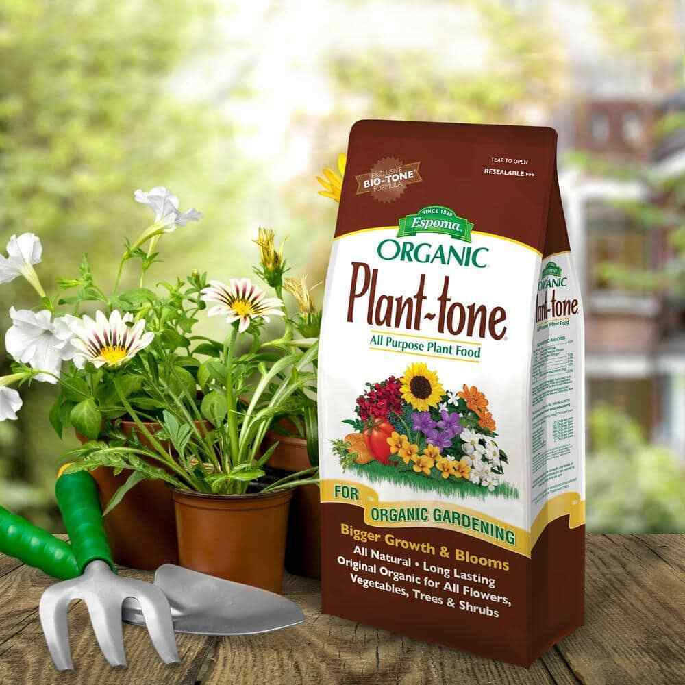 Espoma Organic Plant-Tone 5-3-3, 4 lb. Bag, 18 lb. Bag & 36 lb. Bag
